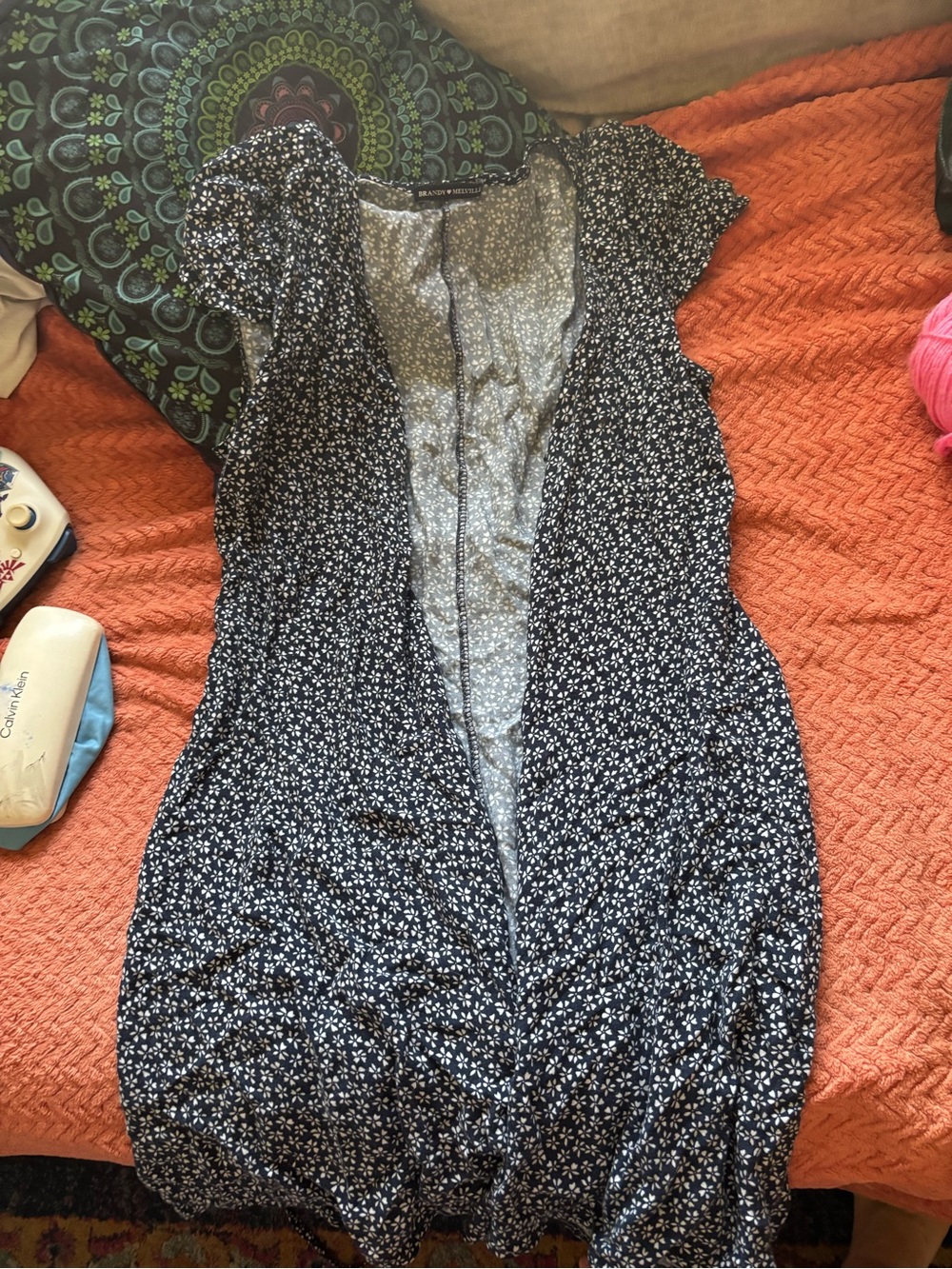Brandy Melville Women’s Floral wrap Dress